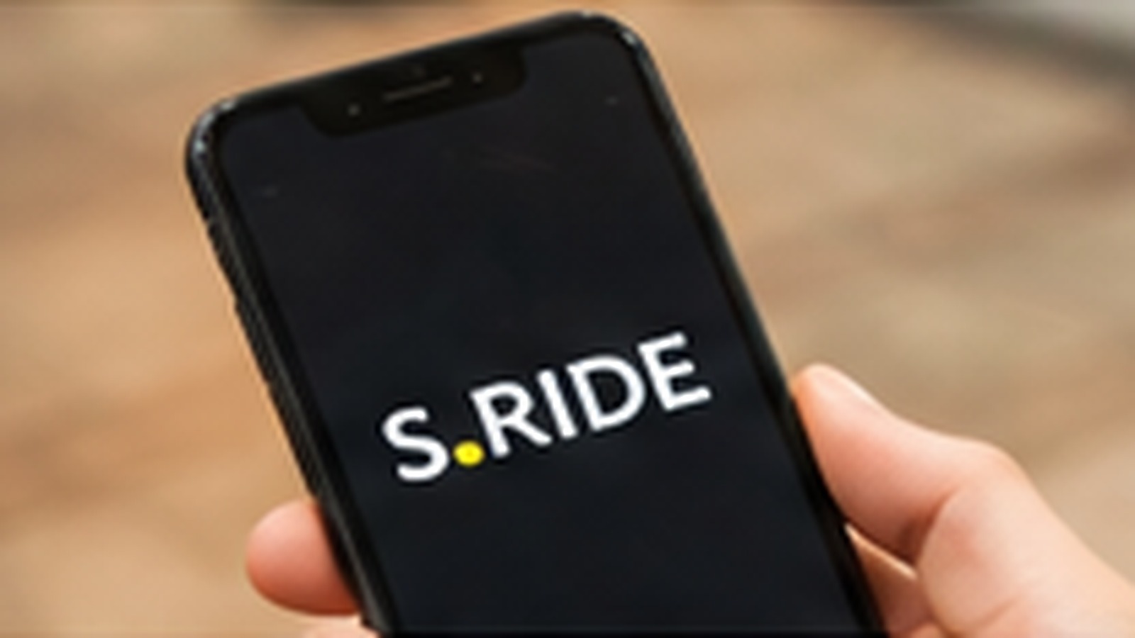 Taxi booking app displayed on a smartphone in Japan