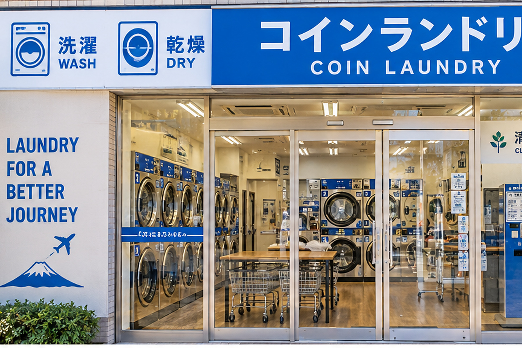 Laundry in Japan: Coin Laundries, Hotel Machines and Drying